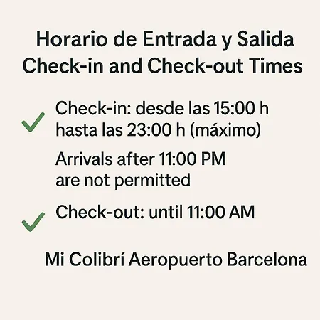 Barcelona Airport Mi Colibri